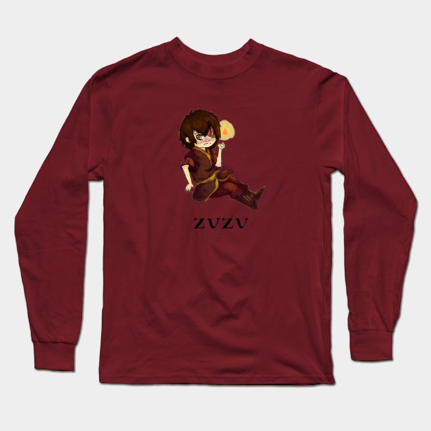 Chibi Zuko ATLA Long Sleeve T-Shirt by Rosbel